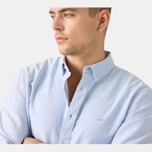Levis Blue Men's Shirts