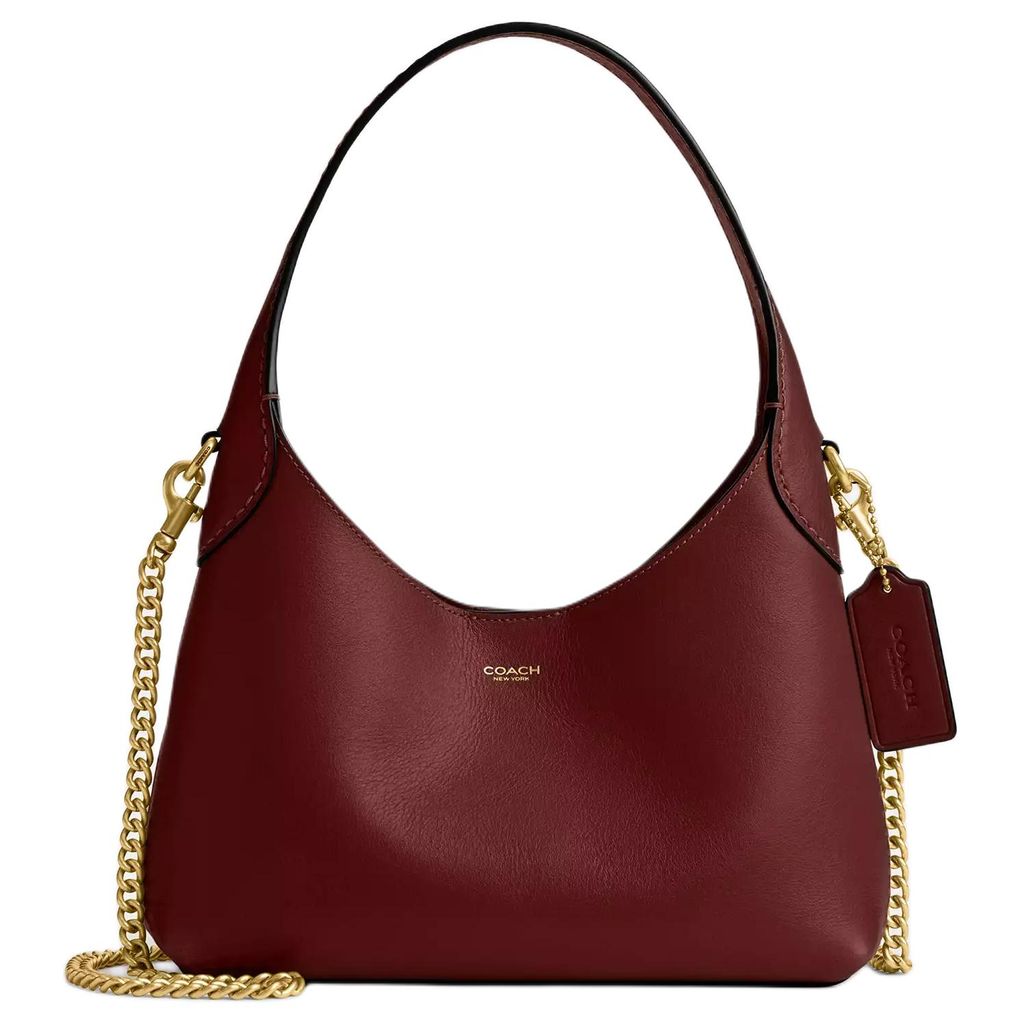 COACH Brooklyn Grained RUBY RED