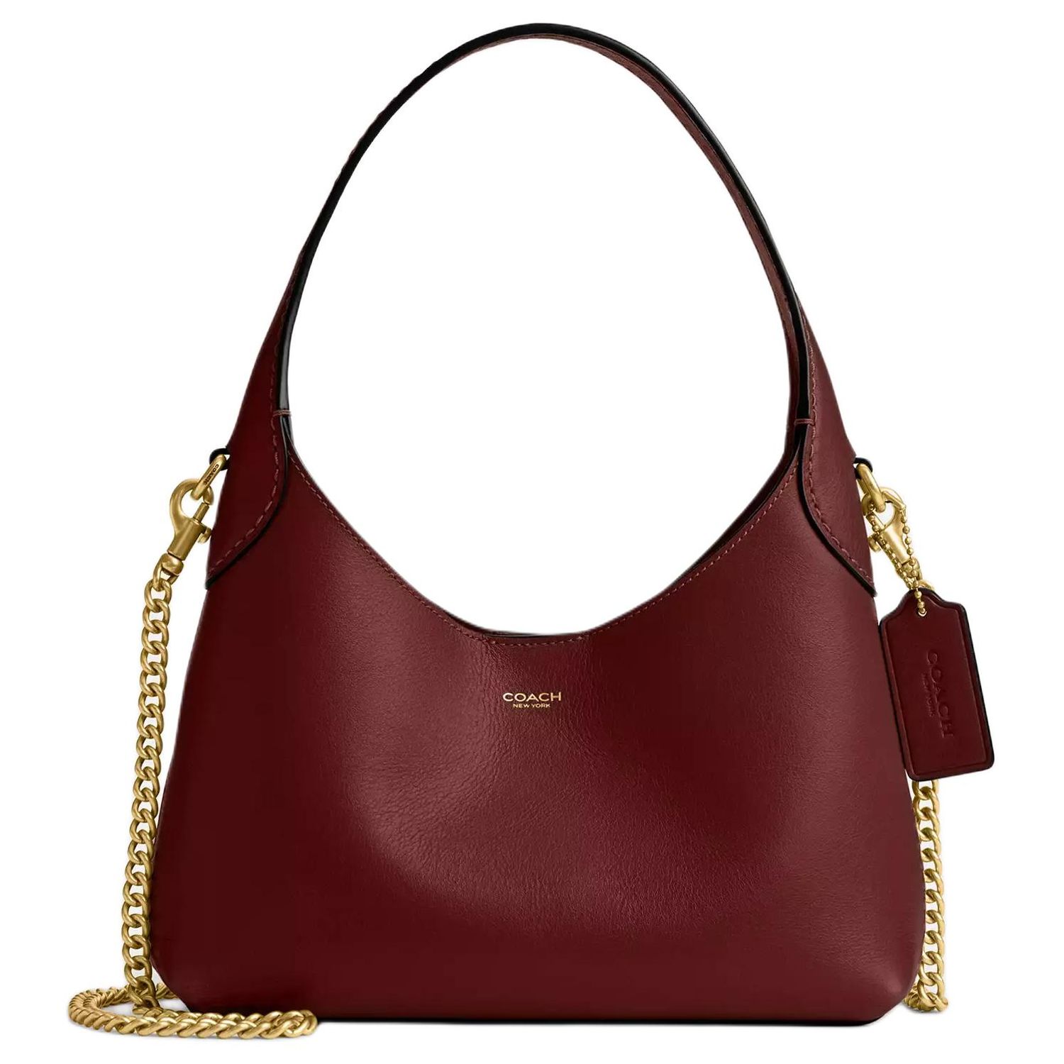 COACH Brooklyn Grained RUBY RED