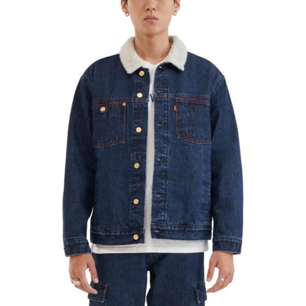 Levis Blue Men's Denim Jackets