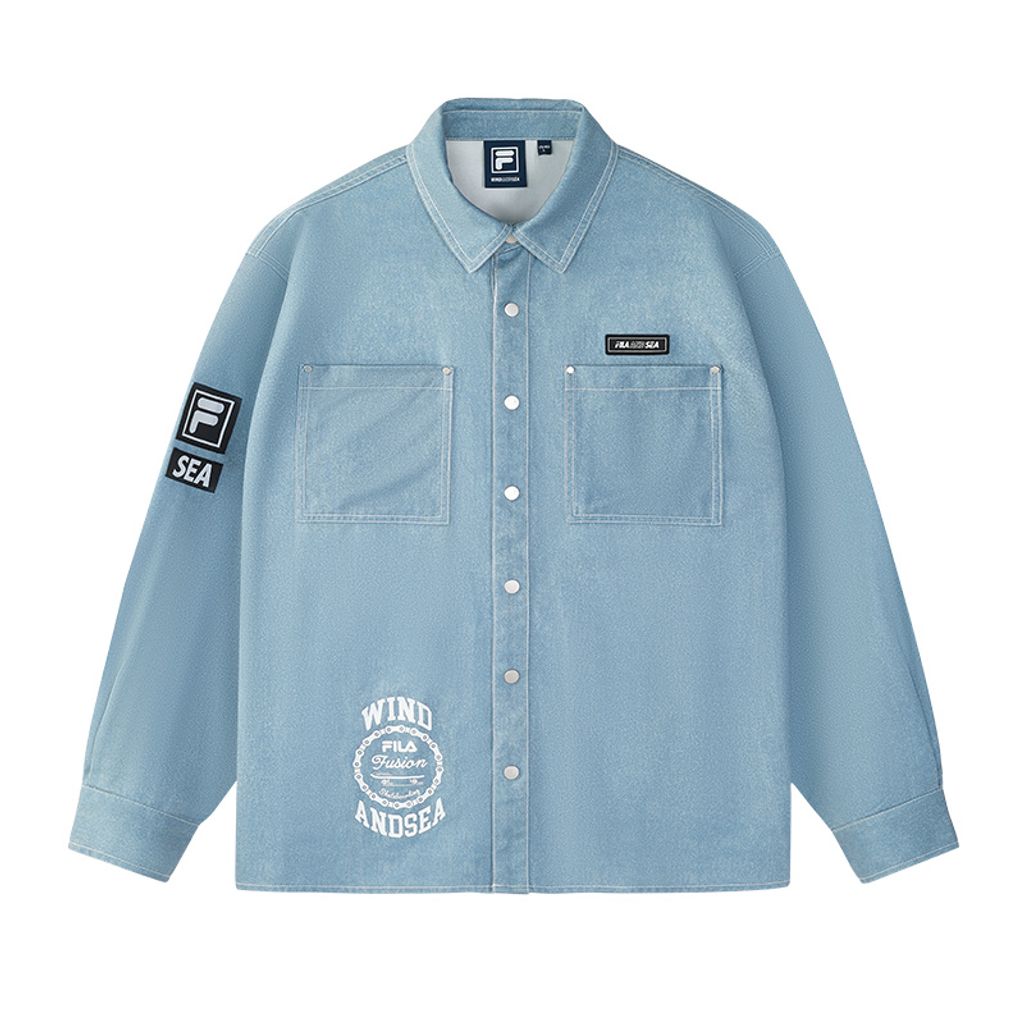 FILA FUSION Loose Fit Blue