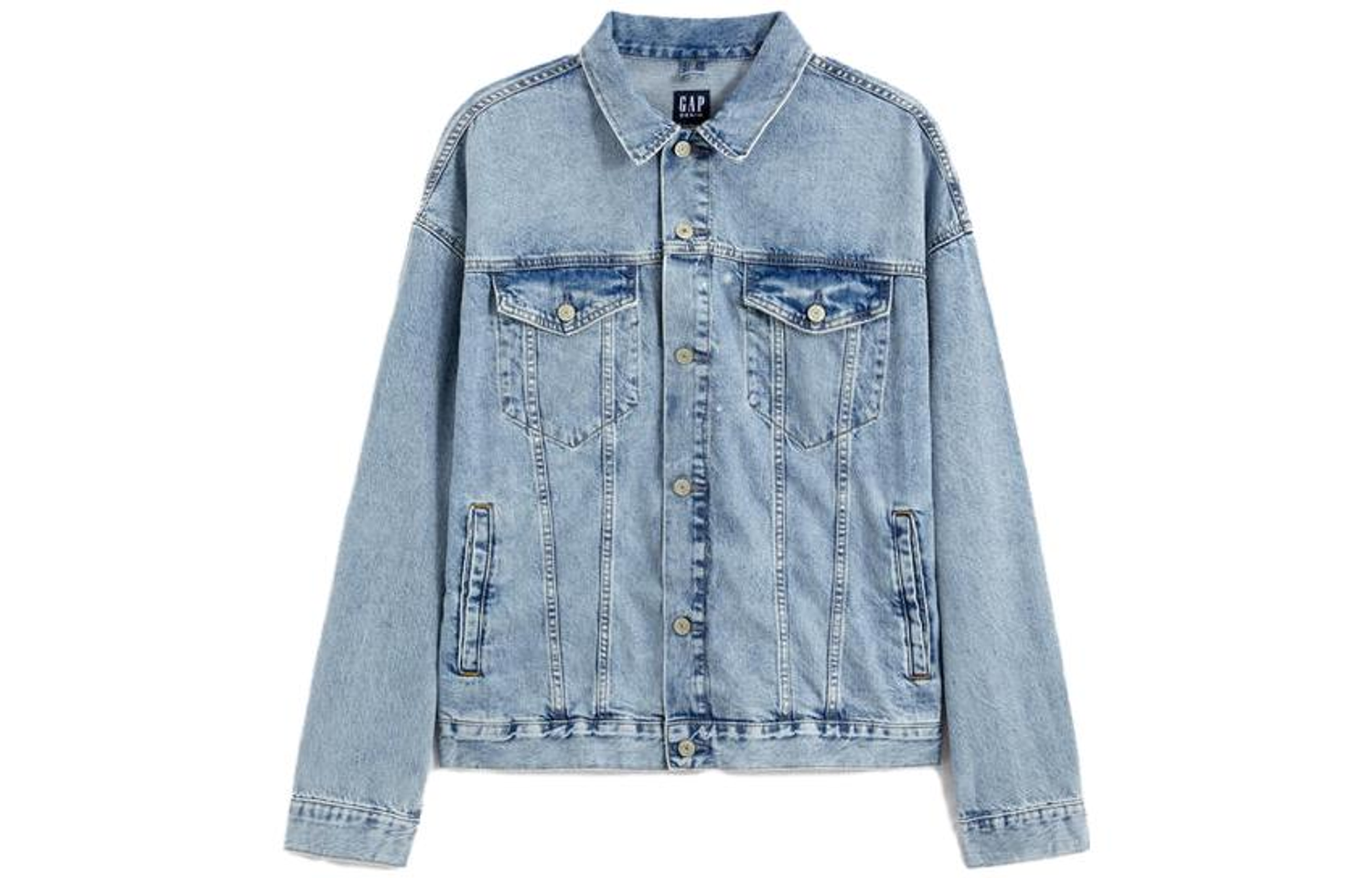 GAP Blue Men's Denim Jackets GAP