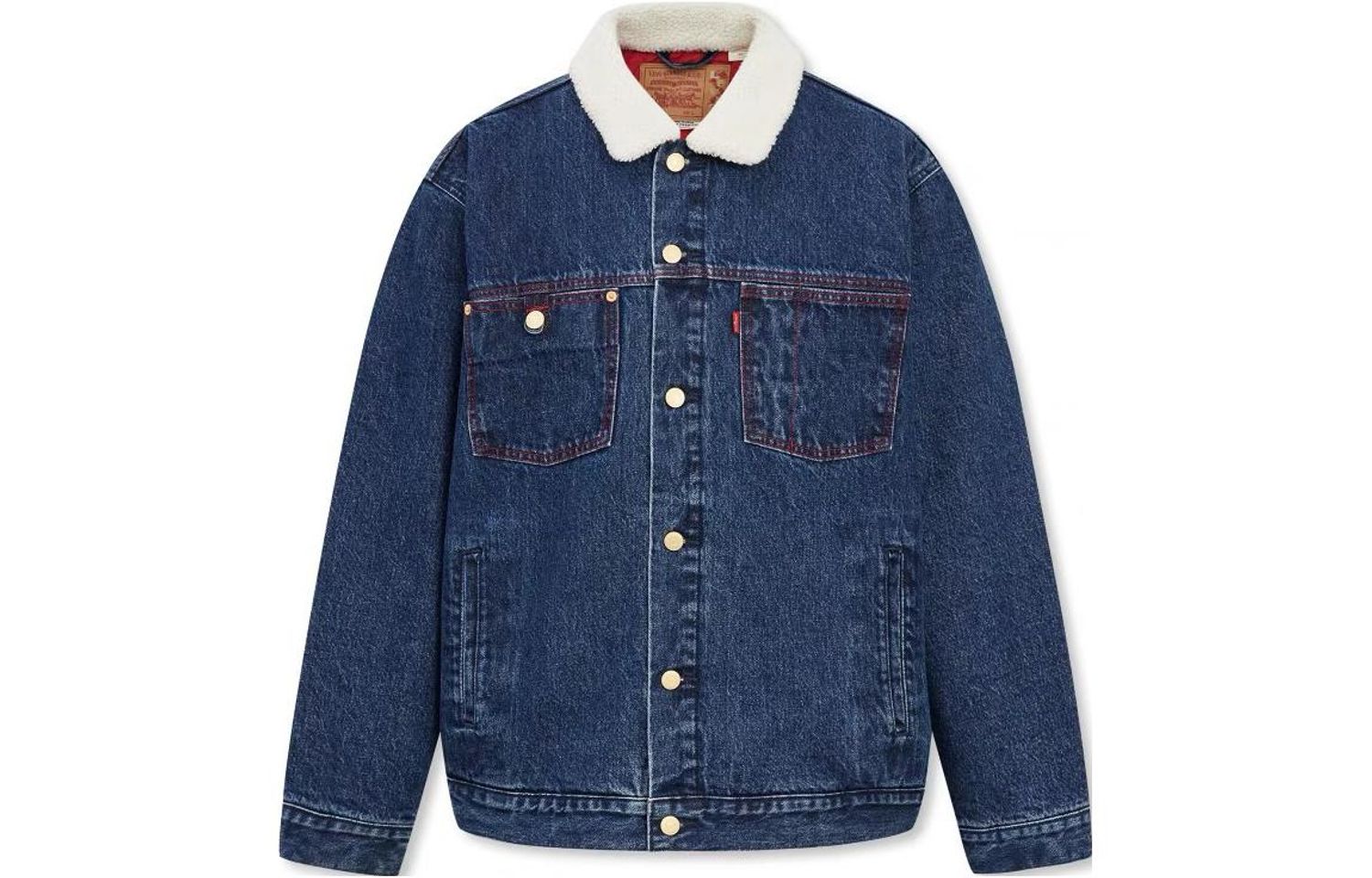 Levis Blue Men's Denim Jackets