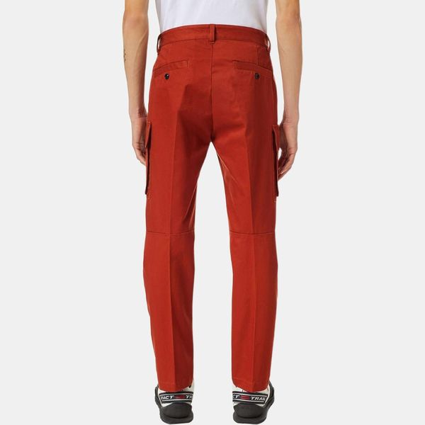 DIESEL Red Men's Cargo Pants DIESEL