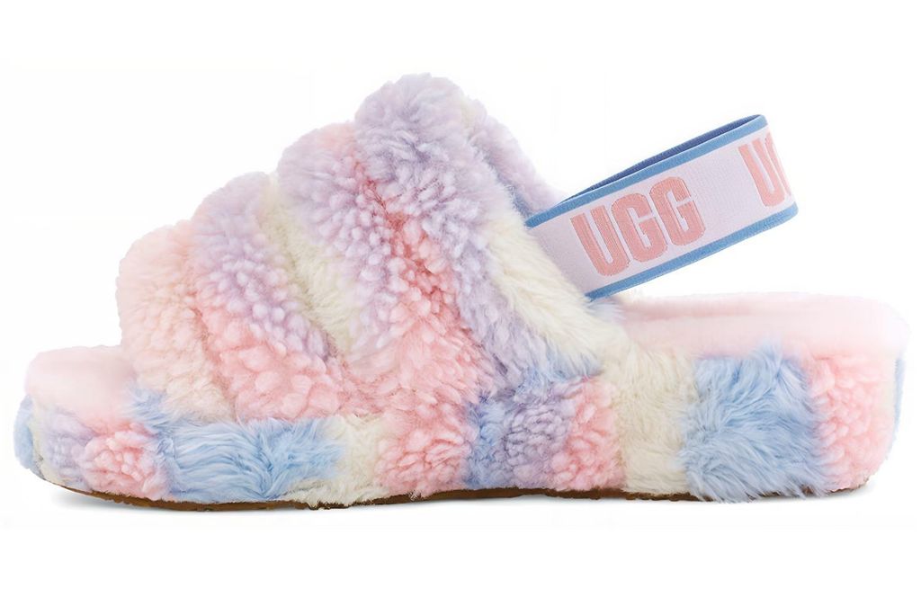 UGG FLUFF YEAH Slide CALI Collage One