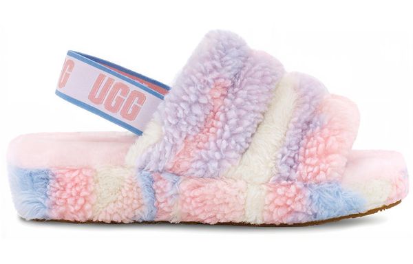 UGG FLUFF YEAH Slide CALI Collage One