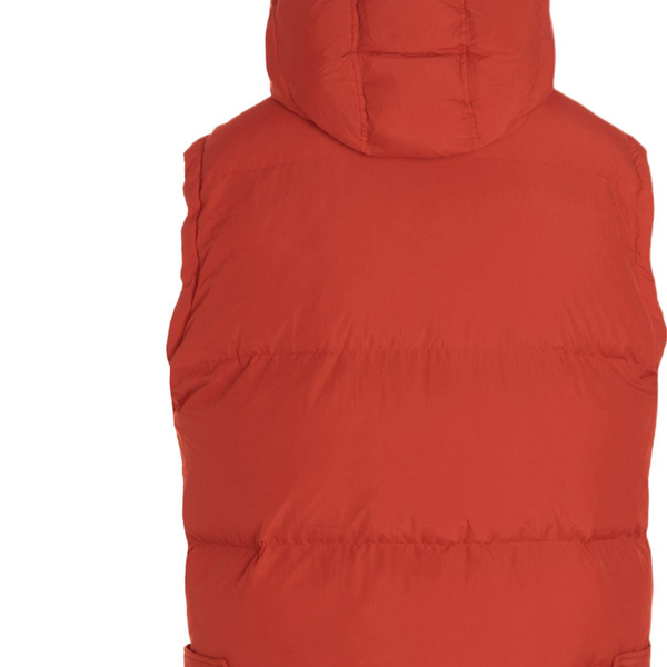 DIESEL Red Men's Gilets DIESEL
