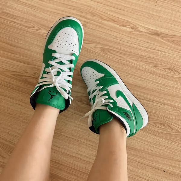 Jordan Air Jordan 1 Mid "Lucky Green" GS