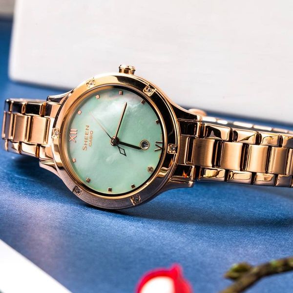 CASIO SHEEN SHE-4546PG-3AUPR