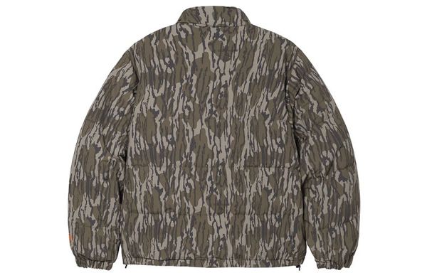 Stussy Mossy Oak Down Puffer Jacket Logo   