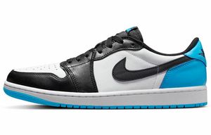 Jordan Air Jordan 1 Low 'Black and Dark Powder Blue'
