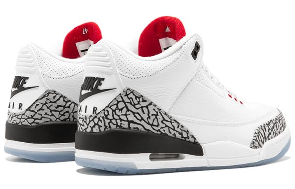 Jordan Air Jordan 3 retro free throw line white cement 2018