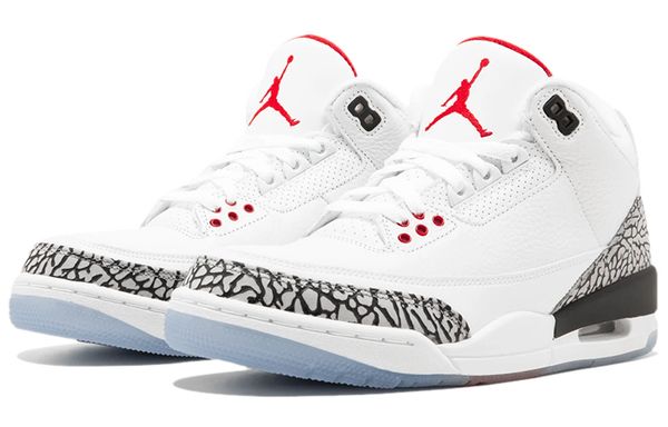 Jordan Air Jordan 3 retro free throw line white cement 2018