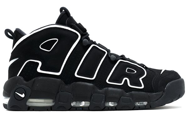 Nike Air More Uptempo black white