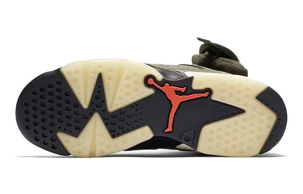 Travis Scott x Jordan Air Jordan 6 Medium Olive' TS GS