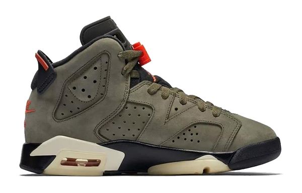 Travis Scott x Jordan Air Jordan 6 Medium Olive' TS GS