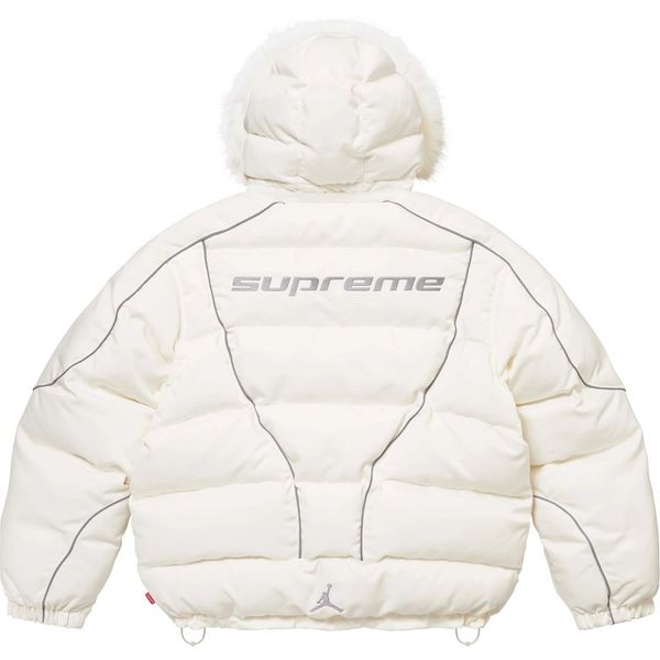 Supreme x Jordan  FW24 WEEK7 Puffer Jacket logo