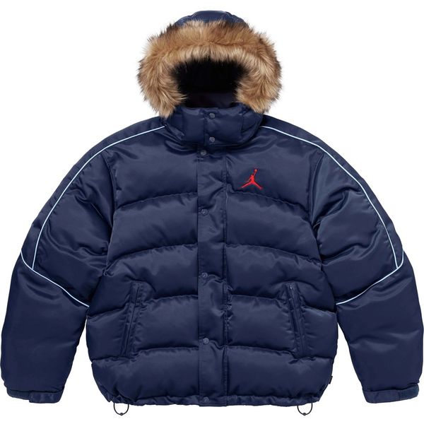 Supreme x Jordan  FW24 WEEK7 Puffer Jacket logo