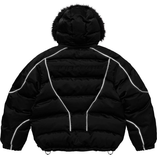 Supreme x Jordan  FW24 WEEK7 Puffer Jacket logo
