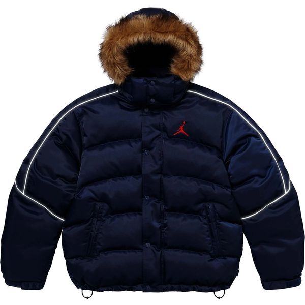 Supreme x Jordan  FW24 WEEK7 Puffer Jacket logo