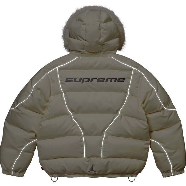 Supreme x Jordan  FW24 WEEK7 Puffer Jacket logo