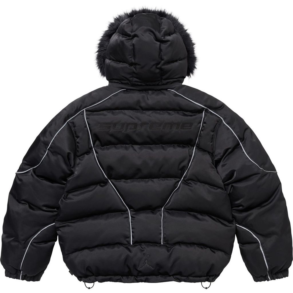 Supreme x Jordan  FW24 WEEK7 Puffer Jacket logo