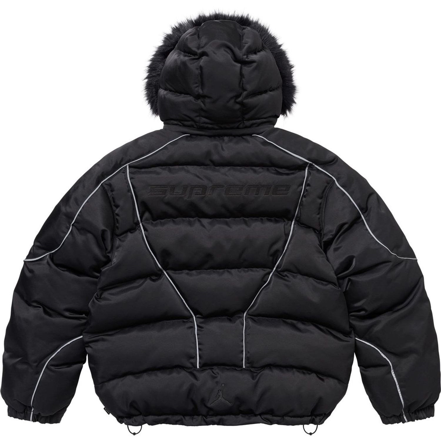 Supreme x Jordan  FW24 WEEK7 Puffer Jacket logo