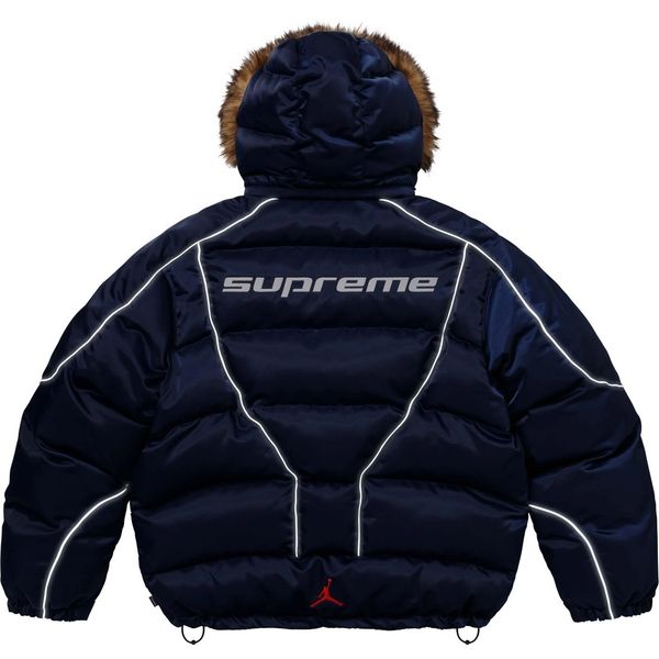 Supreme x Jordan  FW24 WEEK7 Puffer Jacket logo