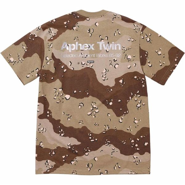 Supreme x Aphex Twin  SS25 WEEK2 Ambient Works Tee logoT