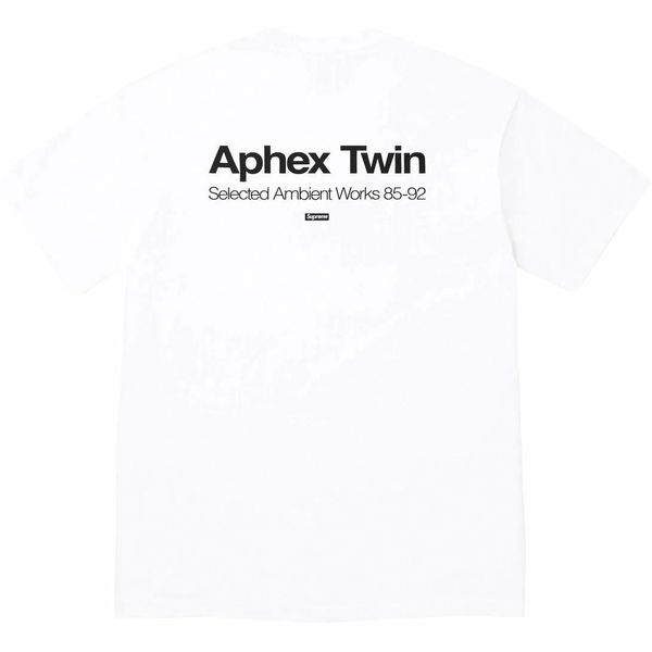 Supreme x Aphex Twin  SS25 WEEK2 Ambient Works Tee logoT
