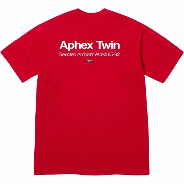 Supreme x Aphex Twin  SS25 WEEK2 Ambient Works Tee logoT