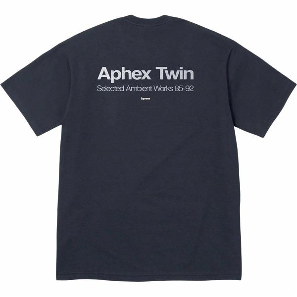 Supreme x Aphex Twin  SS25 WEEK2 Ambient Works Tee logoT
