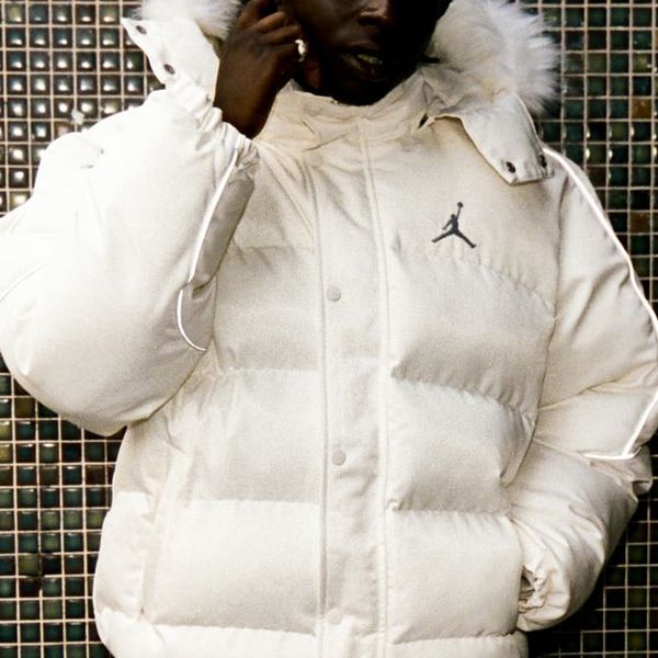 Supreme x Jordan  FW24 WEEK7 Puffer Jacket logo